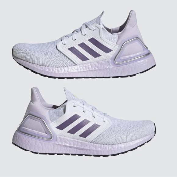adidas UltraBoost 20 'Purple Tint' Women's Sneaker Running Shoe 10 - Picture 5 of 15